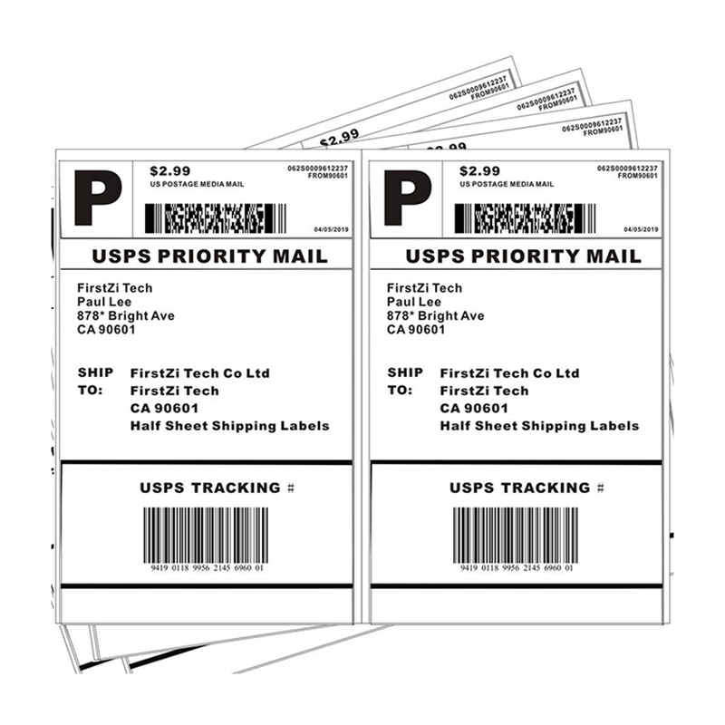 Laser Printing A4 Sheet Barcode Label