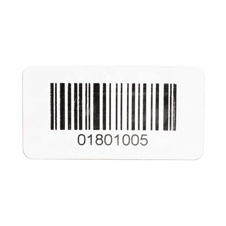 Sequential Serial Number Barcode Labels 0359