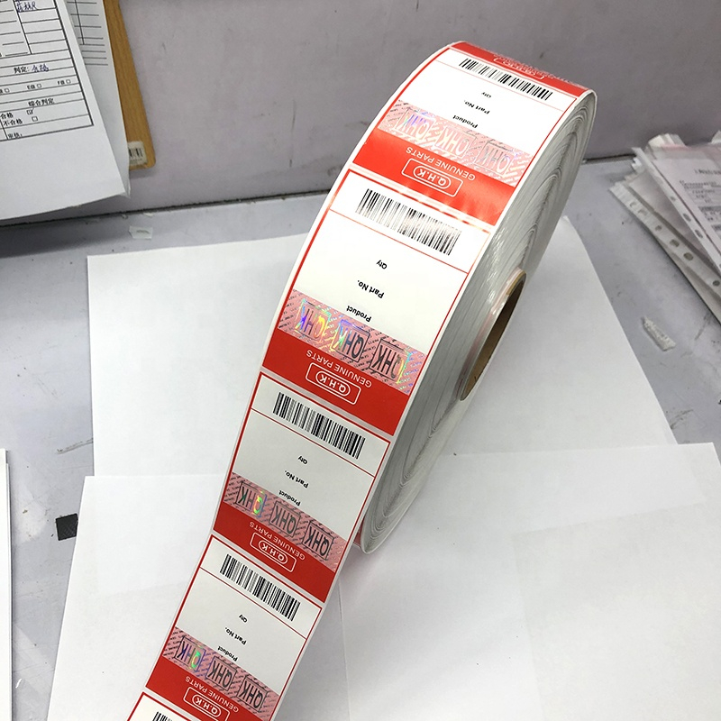 Wholesale Adhesive Serial Number Barcode Labels